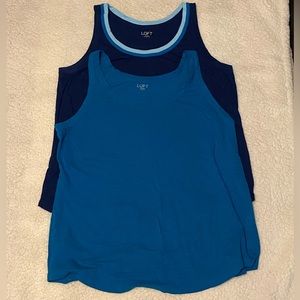 Set of 2 Blue Loft Outlet Tank